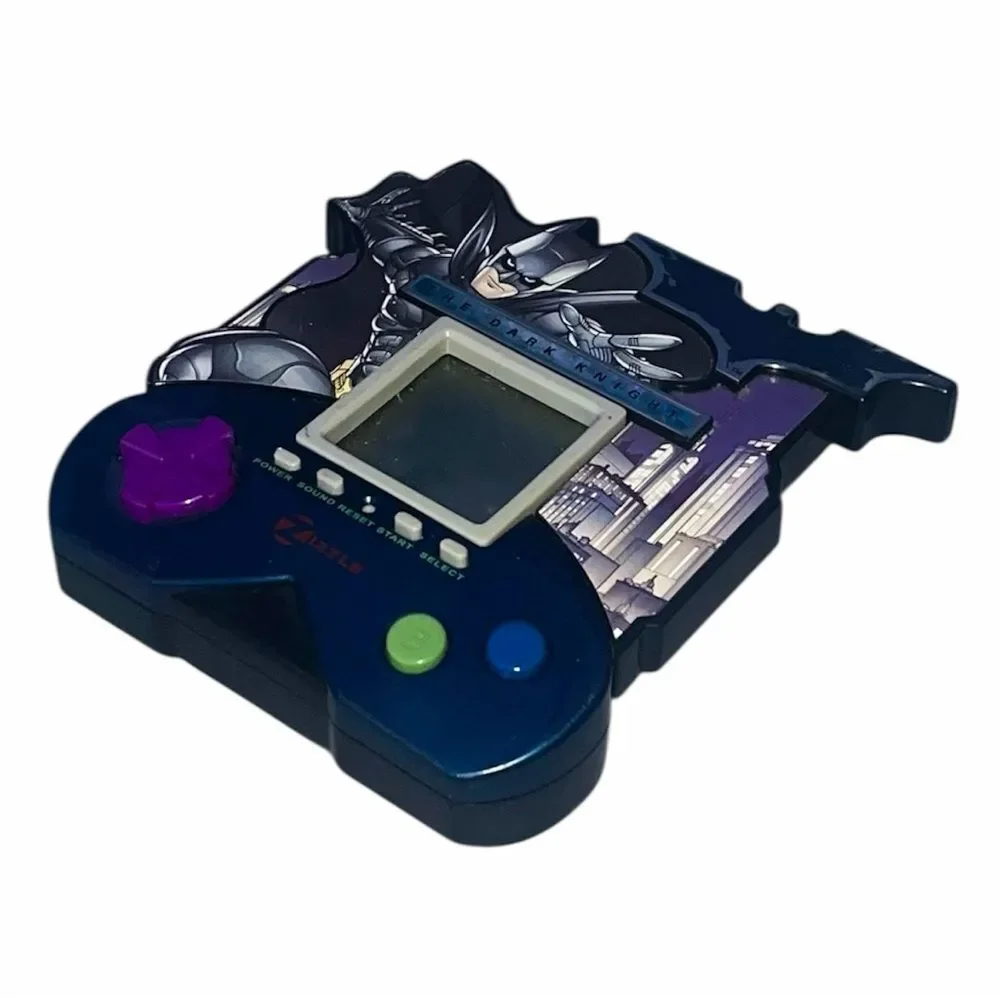 Vintage Zizzle Batman 2005 Handheld Console - Midnight Blue and Jet Black